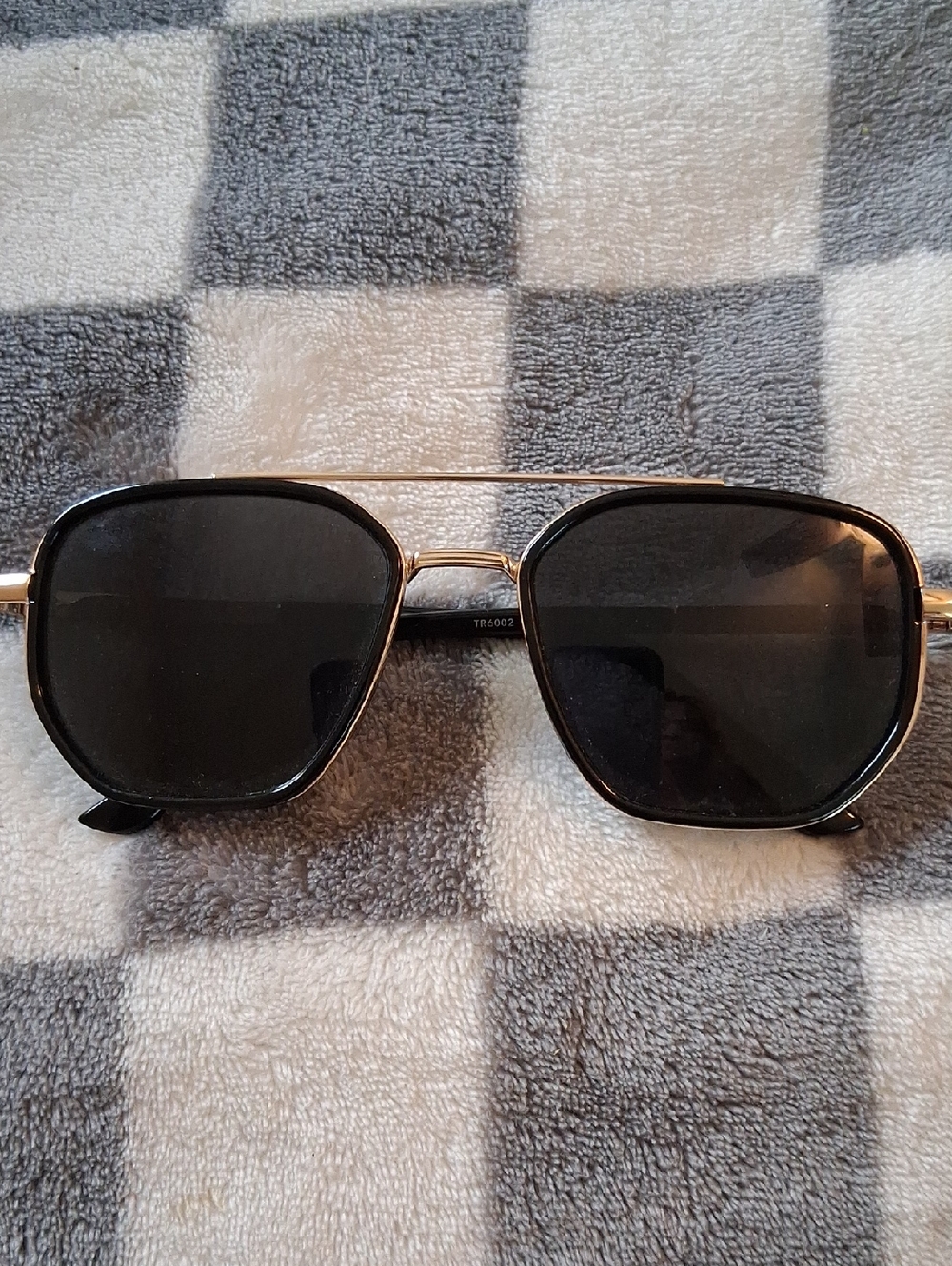 Classic Black & Gold Women's Sunglasses